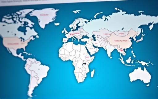 Map interface showing optimized delivery routes.