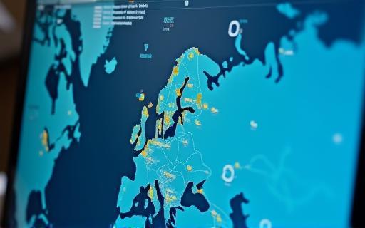 Screenshot of OceanLink fleet monitoring dashboard.